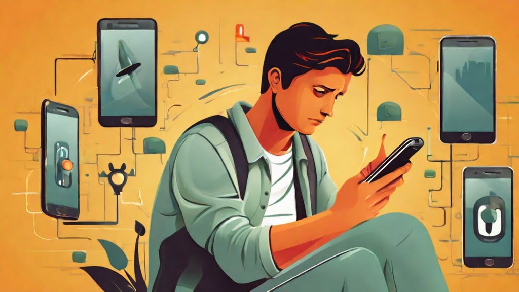 o impacto da dependência de redes sociais e do vício em vídeos online